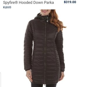 NWT Kuhl Spyfire Hooded Down Parka